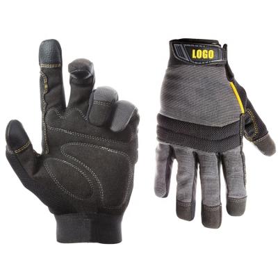 China China Factory Customized Logo Mechanical Working Gloves Anti-Slip Touch Screen en venta