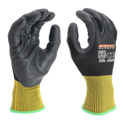 China Excellent Grip New Products Gloves Strong Shell With Nitrile Coating Gloves Customized Color for sale