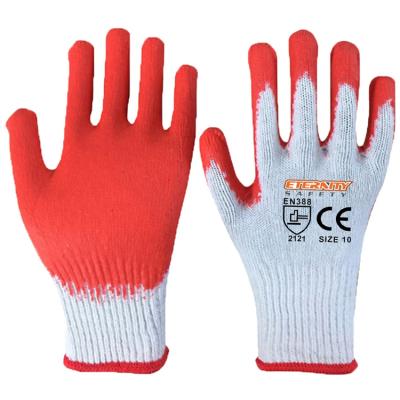 China Good Quality Flexible Cotton Latex Glove for sale