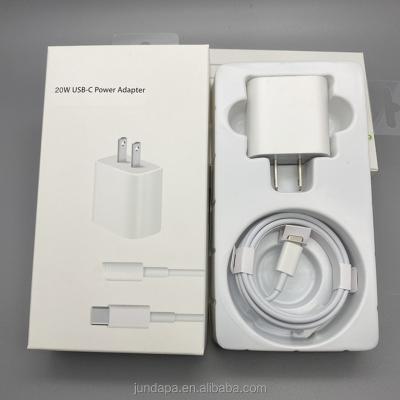 China Original Type C Power Adapter Palladium Charger USB Type C Smart Mobile Phone USB-C 20W Cable For iPhone 13 12 Fast Charger For Apple Charger for sale