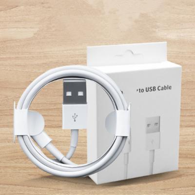 China High Quality Speed ​​Fast Charging Original For iPhone Charger 1M 2M 3M USB Cable Fast Data Transfer Charging The iPhone 8pin Cable Packing for sale