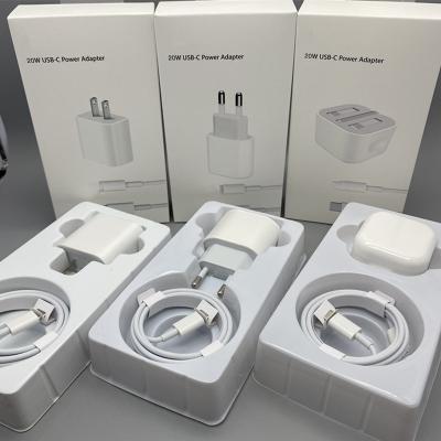 China Original Type C Power Adapter Palladium Charger USB Type C Smart Mobile Phone USB-C 20W Cable For iPhone 13 12 Fast Charger For Apple Charger for sale