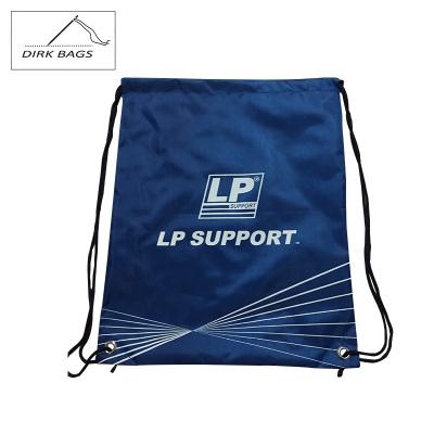 China Custom polyester drawstring bag factory drawstring backpack/420D polyester drawstring bag for sale