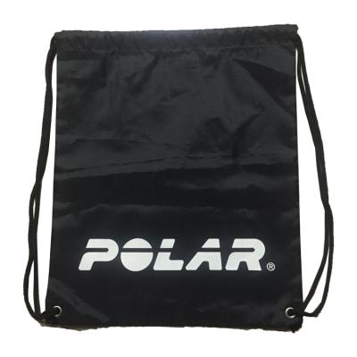 China Custom Running Solar Panel Fabric Drawstring Backpack 210D Polyester Drawstring Bag Sport Drawstring Backpack for sale