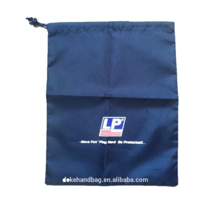 China Custom Waterproof Travel Bag Drawstring Gift Bags Drawstring 420D Polyester Drawstring Bag for sale