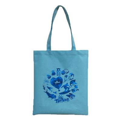 China Custom Logo 600D PVC Oxford Tote Bag /oxford Polyester Handled Promotional Waterproof Shopping Bag for sale