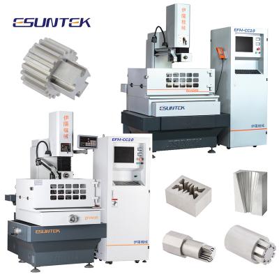 China Building Material Stores Esuntek Wire EDM Machine With Multi Passing Instead Of Brass Wire EDM For High Precision Process for sale