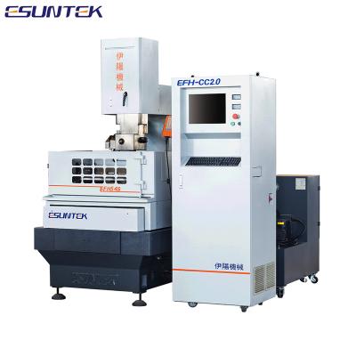 China Building Material Shops Esuntek High Precision 5 Axis CNC Wire EDM Machine With Servo Motor Drive Multi Overrun Function for sale