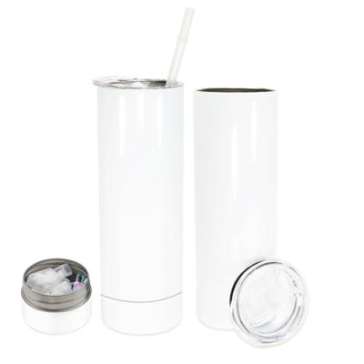 China USA Warehouse 20 Empty 30oz Sustainable Double Wall Stainless Steel Sublimation Blanks Lean Straight Tumbler for sale