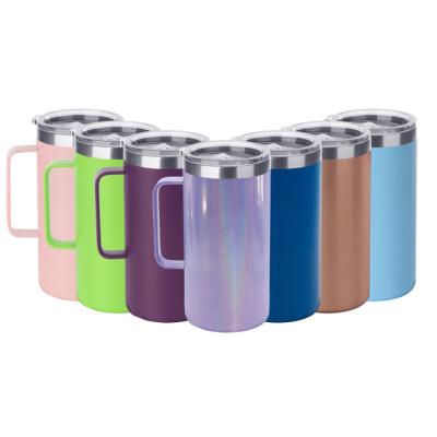 China Disposable WeVi 40oz Camping Coffee Tumbler Custom Enamel Metal Stainless Steel Rocker for sale