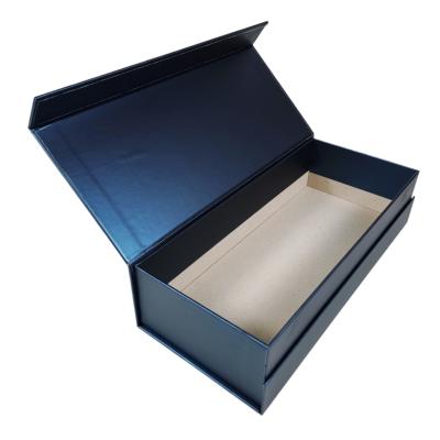 China Recycled Materials Luxury Paper Cardboard Closure Magnetic Gift Box For Wine Wine Hand Made Box From Manufacturer Paper Wine Packaging Box for sale