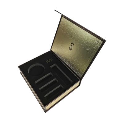 China Recycled materials paper box for perfume with inserts custom perfume box for promotion perfume sample box for display for sale