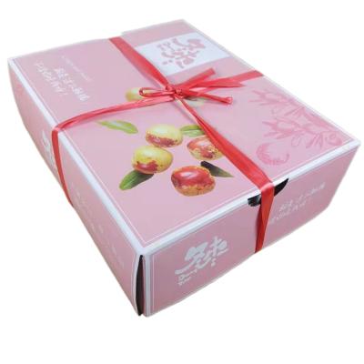 China Recycled Materials Fresh Fruit Packaging Corrugated Box With Custom Printing Fruit Paper Packaging Boxes For Shipping for sale