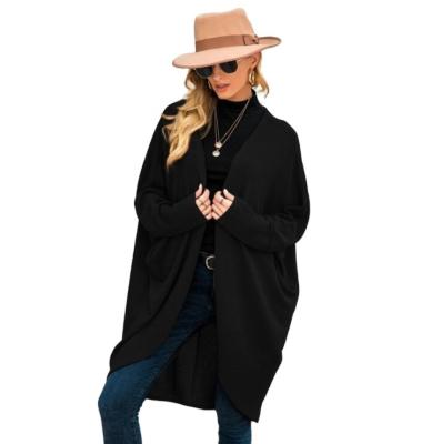 China SS21 Anti-wrinkle sweater maker style cardigan ladies female knitted cardig high quality warm oversized loose sweater big long coat for sale