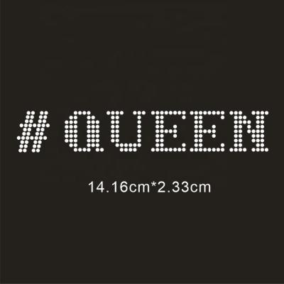 China Hot Environment Inspection Queen Girl Birthday Fix Rhinestone Pattern for sale