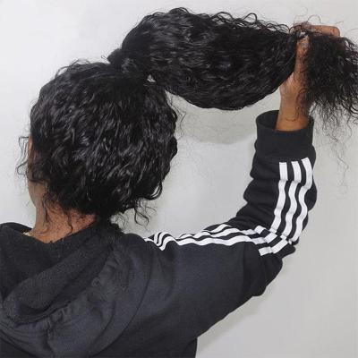 China Can Be Keep Texture After Washed 180ensity 360 Lace Front Wig With Baby Hair,Peruvian Transparent Water Wave Lace Frontal Wigs,100 Hair Full Lace Wig for sale