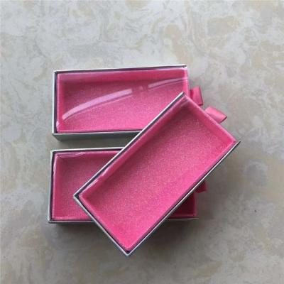 China Natural Long Make Your Own Brand Eyelash Slide Drawer Eyelash Box 3D/5D/6D Mink Eyelash Box for sale