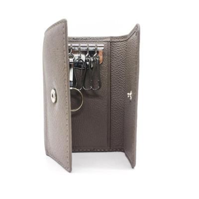 China Leather Key Case Key Holder Men/Women Wallet Fashion Housekeeper Key Bag Key Organizer for sale