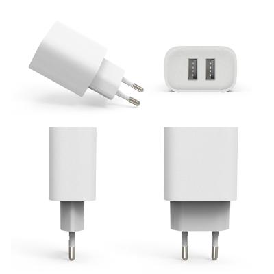 China Mobile Phone USB 20W Charger USB C Charger EU USA Plug Dual Fast Wall Charger Cable For Phone USB-C Power Adapter for sale