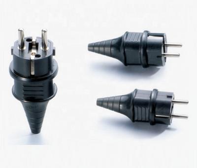 China 16A 250V 2 Pin European Russia Plug Industrial Waterproof Male Industrial Plug for sale