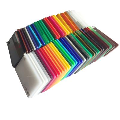 China Custom Factory Supply Plastic 1mm 2mm 3mm PMMA Acrylic Sheets for sale