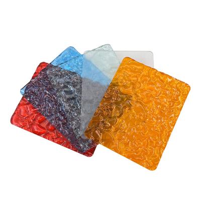 China Gegossenes durchscheinendes farbiges Acrylblech Poly Material biegsam 2000 X 1000 zu verkaufen