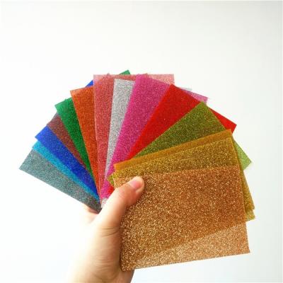 China Maßgeschneiderte Größe Schimmer Gold Glitter Acrylblech zum Laserschneiden zu verkaufen