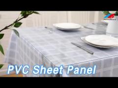 Plastic PVC Sheet Panel Plain Soft Transparent High Density Non Toxic