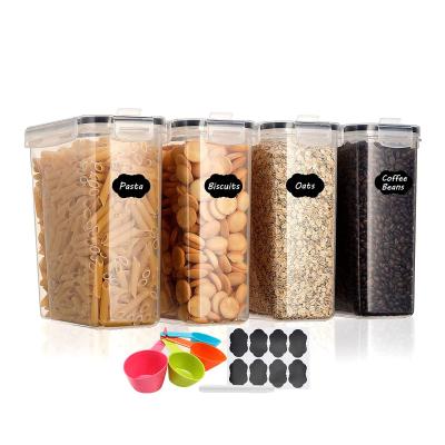 China Airtight Freshness Preservation 4L Dry Cereal Food Storage Containers Set for sale