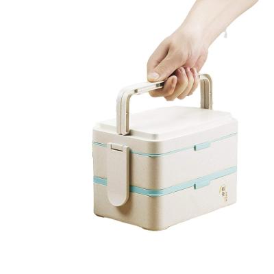 China Viable Japanese Leakproof Plastic Bento Lunch Box Container for sale