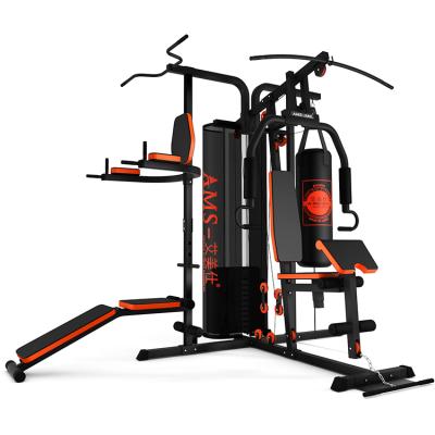 China Universal Multi Functional Exercise Integrated GYM Trainer Three Station 3 Station Fitness Extension Home Exercise Equipment Machine for sale