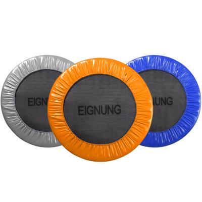 China Durable Indoor&outdoor Jumping Equipment Mini Trampoline Home Gym Elastic Band Circle EIGNUNG Jumping Bed with Safety Handle Bar for sale