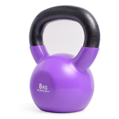 China Universal Competition Amazon Sale Gym Strength Training Weightlifting Training Adjustable Dip Plastic Kettlebell how for sale