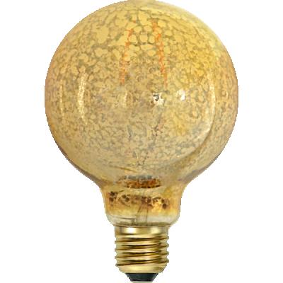 China Residential Vintage Edison Scrap Gold Glass G95 LED Filament Light Bulb for sale