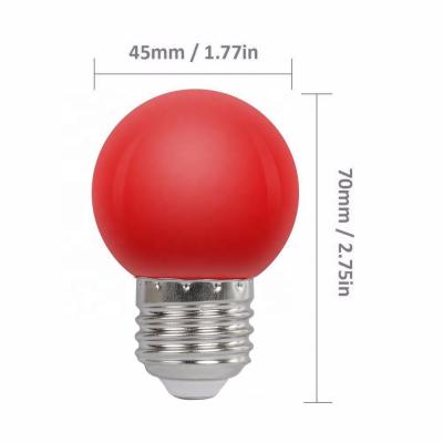 China Residential Factory Direct Indoor Color E27 G40 LED Light Bulb for sale