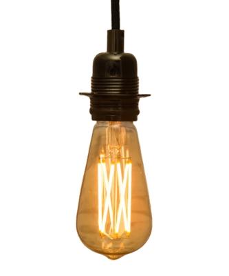 China Factory Supply Residential Retro Edison 5W ST64 Filament E27 Amber Light Bulb for sale