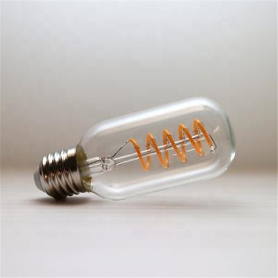 China Residential Vintage Edison T45 Spiral LED Filament Light Bulb for sale