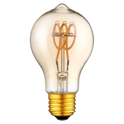 China Residential Vintage Retro Edison Clear 2W Nipple A60 LED Filament Light Bulb for sale