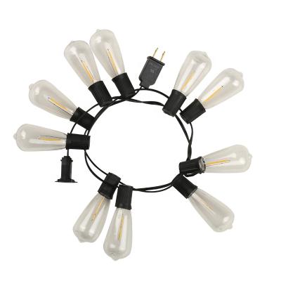 China Residential ST38 Holiday 10 Socket LED String Energy Saving Light for sale