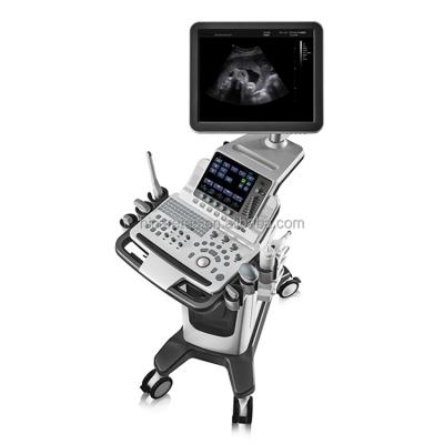 China Medical Diagnosis Color Doppler Ultrasound Scanner Trolley Version for sale