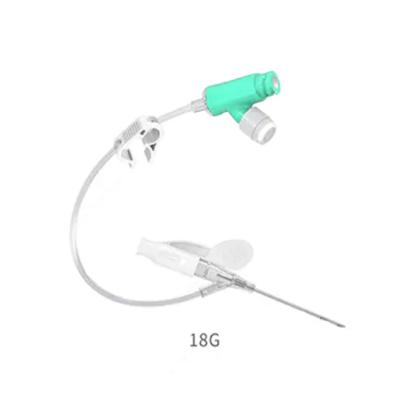 China Venous Needle Injection Y Type Left In A Continuous Positive Pressure Organ IV Cannula With Preventing Needle-wound Design for sale