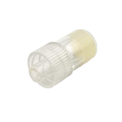 China Disposable Sterile Medical ABS IV Catheter Cannula Heparin-Cap Yellow Stopper for sale