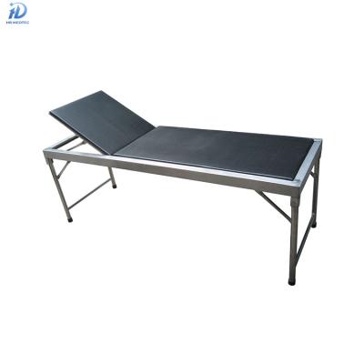 China Traditional high quality clinic hospital examination table medical bed with adjustable backrest for sale