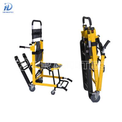 China Lightweight Folding Manual Evacuation Wheelchair Staircase Folding Climbing Stretcher for sale