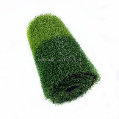 China Cheap Wholesale Large Straw Tennis Lawn Cloth Green Monofilament Artificial Grass With Drain Holes HH 25-15 for sale