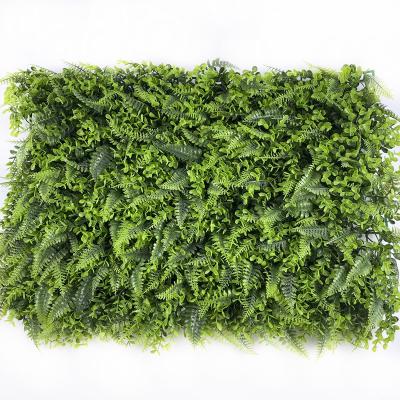 China Art Decor Hot Selling Panel Green Carpet Plastic Hanging Artificial Grass Wall For Decoration for sale