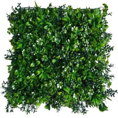 China Transitional Artificial Hedge Moss Grass Wall Fence Backdrop Panels Green Wall Decor for sale