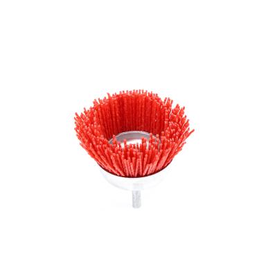 China New Top Quality Nikko Durable Selling Metal Twisted Knotted Stainless Steel Wire Cup Brush for sale