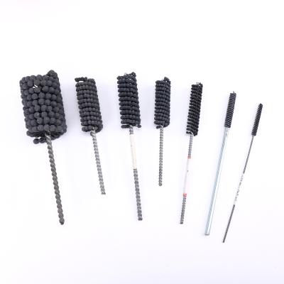 China Machine Factory Sale Directly Honing Cylinder Cleaning Polishing Deburring Cleaning Grinding Ball Sweep Flat Industrial Brush for sale