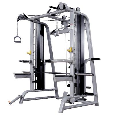 China Commercial indoor gym blacksmith fitness equipment weightlifting with barbell power squat rack the half for sale